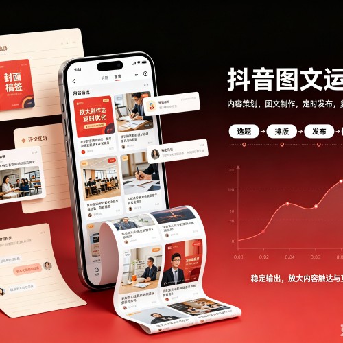 法库抖音图文代运营服务